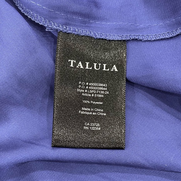 Talula - High-Low Skirt - Blue - Size XS - Picture 5 of 5